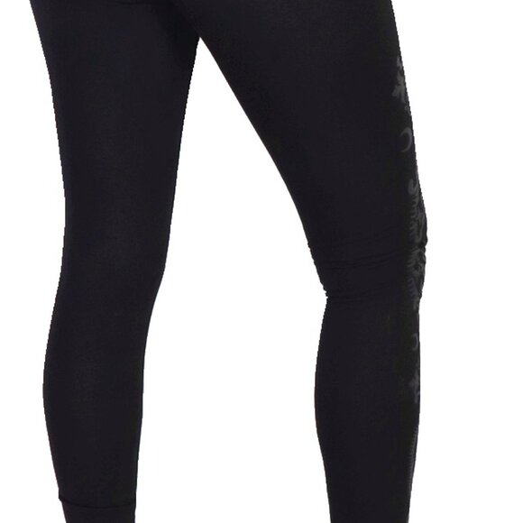 Restyle Gothic Sexy high quality Black Baroque Printed leggings - Picture 2 of 3